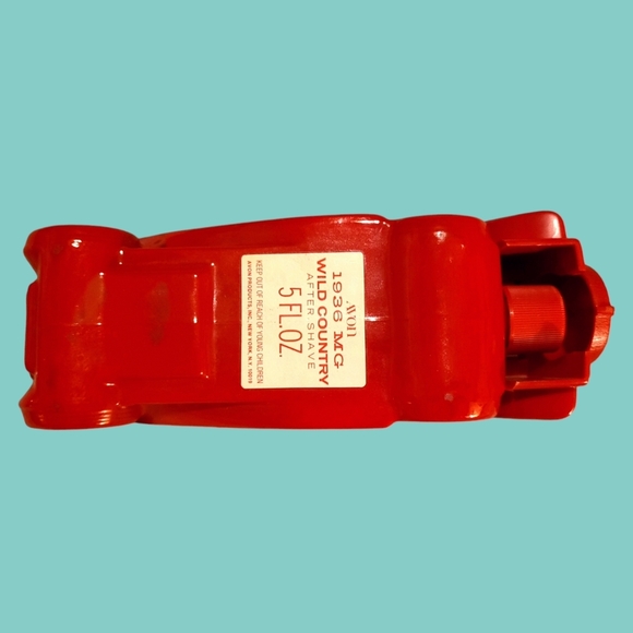 VINTAGE 7" AVON 1936 MGWILD COUNTRY AFTER-SHAVE BOTTLE CAR DECANTER (EMPTY) - Picture 7 of 11